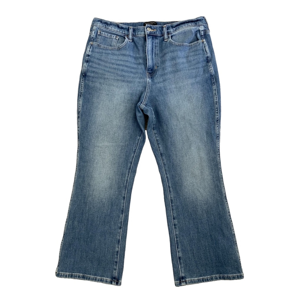 Banana Republic Blue cropped flared Jeans